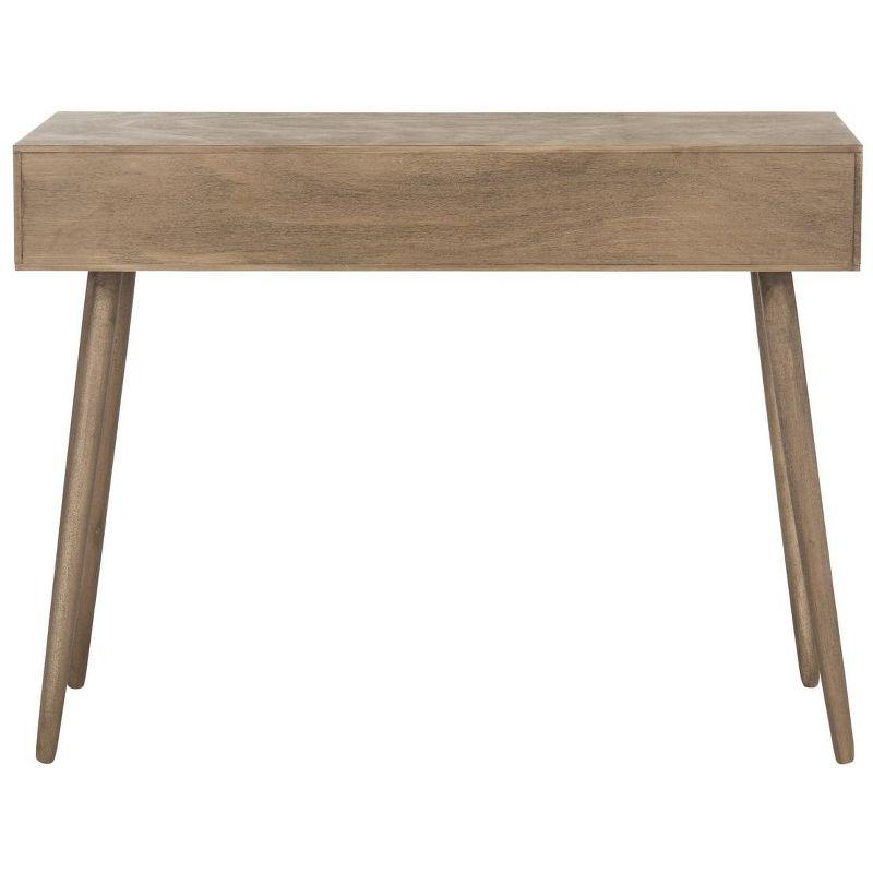Albus 3 Drawer Console Table - CNS5701B - Brown - Safavieh