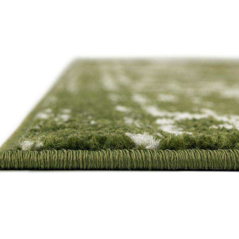 Unique Loom 9' 0 x 12' 0 Green Richmond Medallion Area Rug