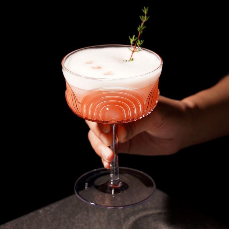 Viski Beau Crystal Cocktail Coupes (Set of 2)