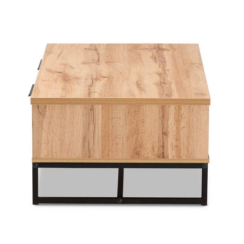 Aalijah Solid Wood Top Coffee Table