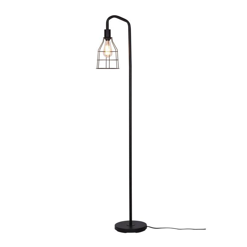 Catalina Lighting 60'' Black Arched Floor Lamp