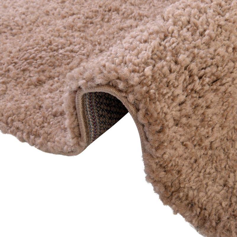 Unique Loom 5' 0 x 7' 7 Solo Calabasas Light Brown Area Rug