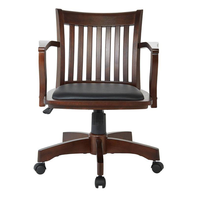 Office Star Products Genevieve Vinyl Bankers Chair