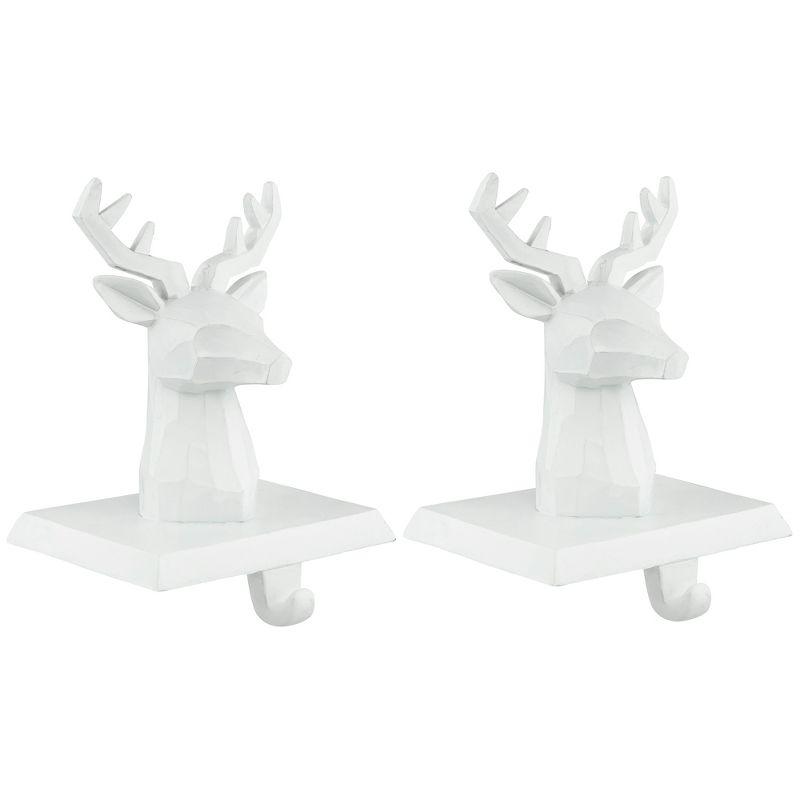 Reindeer Head Christmas Stocking Holders