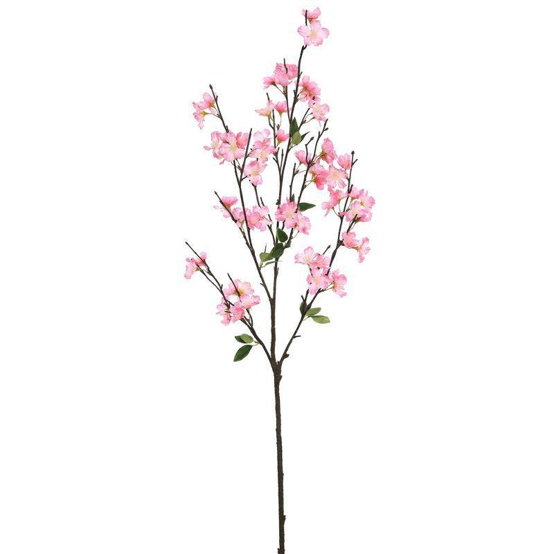 40'' Pink Artificial Cherry Blossom Branches, Set of Three