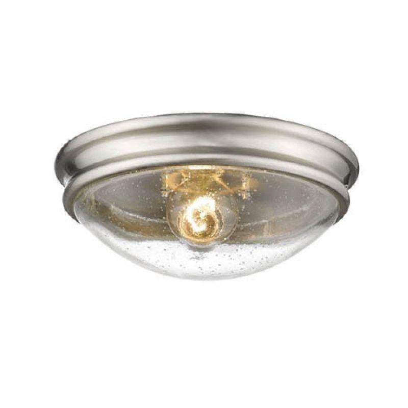 Millennium Lighting 1 - Light Flush Mount in  Brushed Nickel