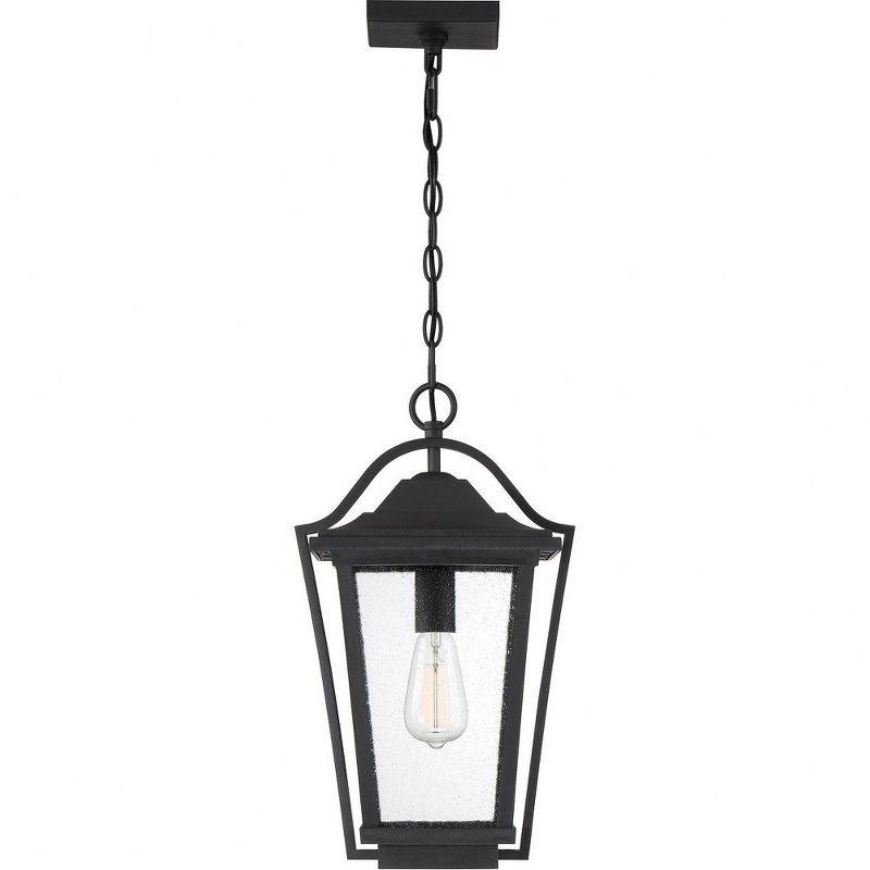 Quoizel Lighting Darius 1 - Light Pendant in  Earth Black