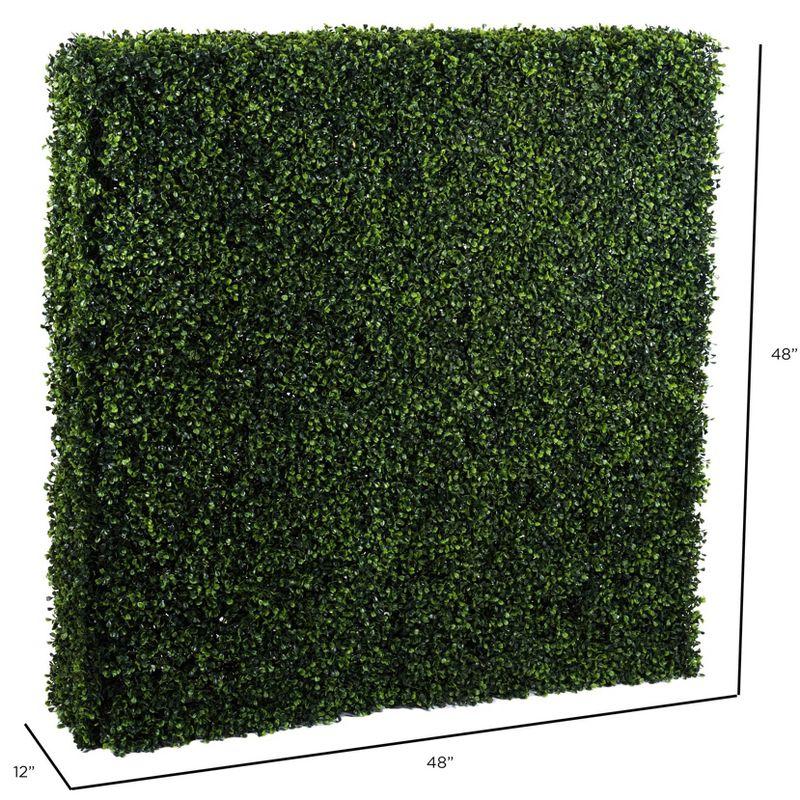 Boxwood Wall Panel Arrangement