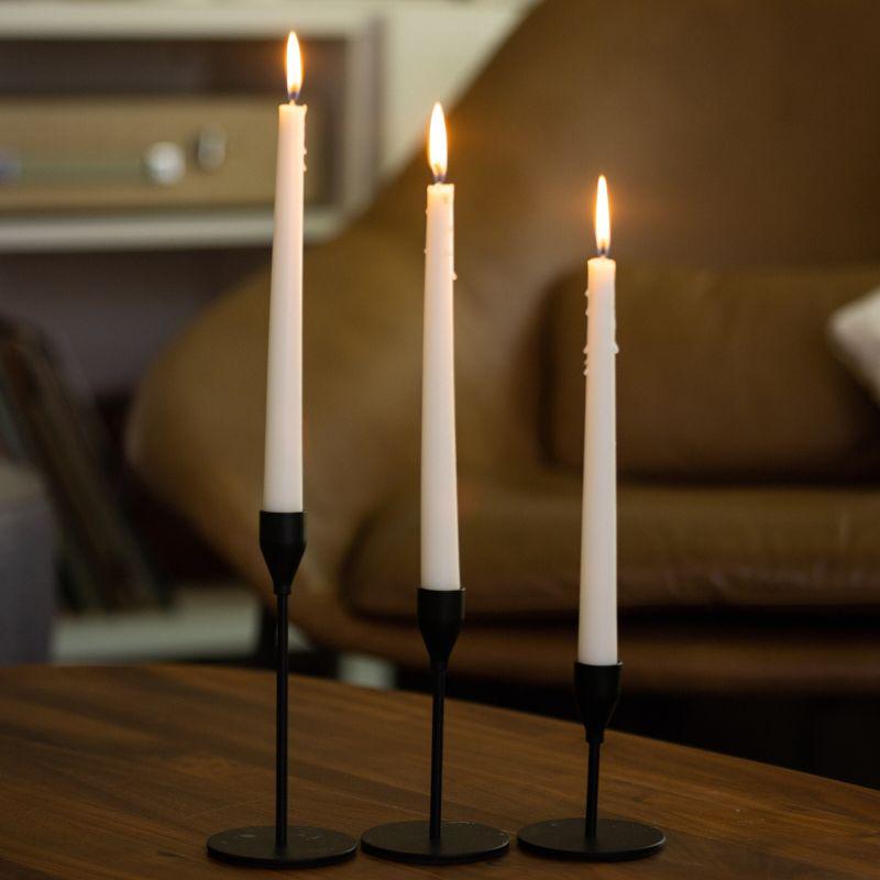 10" Taper Candle White - Stonebriar Collection