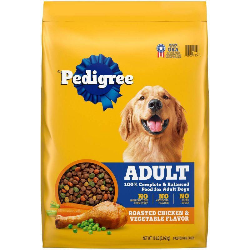 Pedigree Adult Roasted Chicken and Vegetable Dry Dog Food