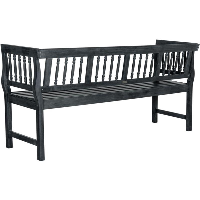 Brentwood Bench - Outdoor - PAT6732 - Dark Slate Gray - Safavieh