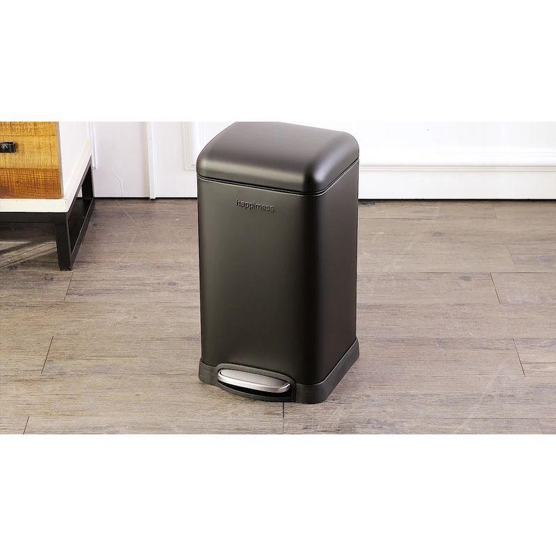 happimess Betty Retro Mini 3.2-Gallon Step-Open Trash Can