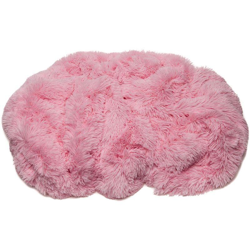 Chanasya Shaggy Shaggy Super Elegent Sherpa Long Fur Throw