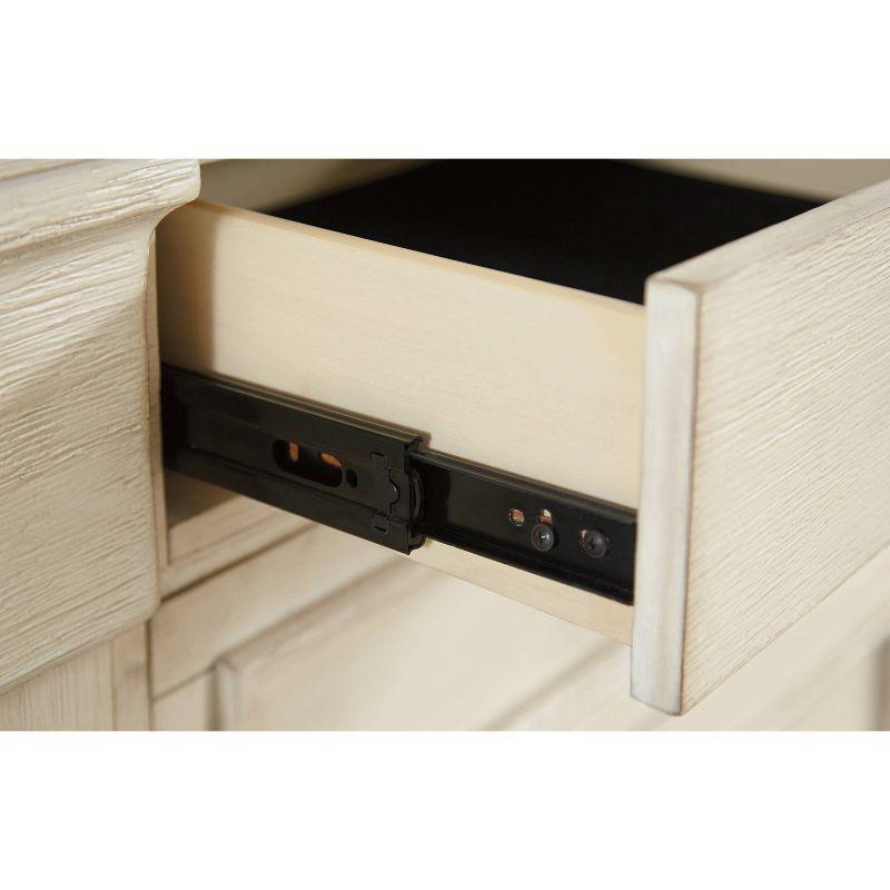 Bolanburg One Drawer Nightstand Antique White: Farmhouse Style with USB Ports - Signature Design by Ashley