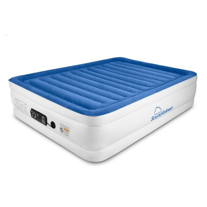 SoundAsleep CloudNine Series Air Mattress with Dual Smart Pump Technology -  Full - Blue