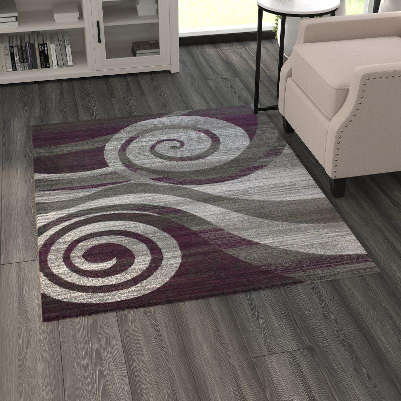 Masada Rugs Stephanie Collection Area Rug with Modern Contemporary Design 1103