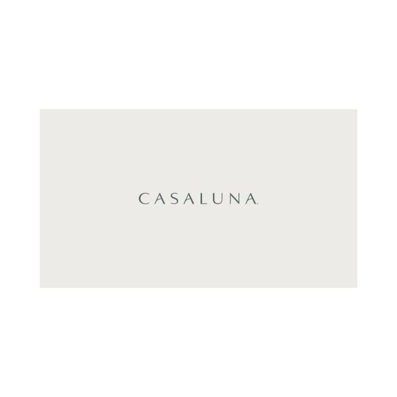 Queen 500 Thread Count Washed Supima Sateen Solid Sheet Set Natural - Casaluna™