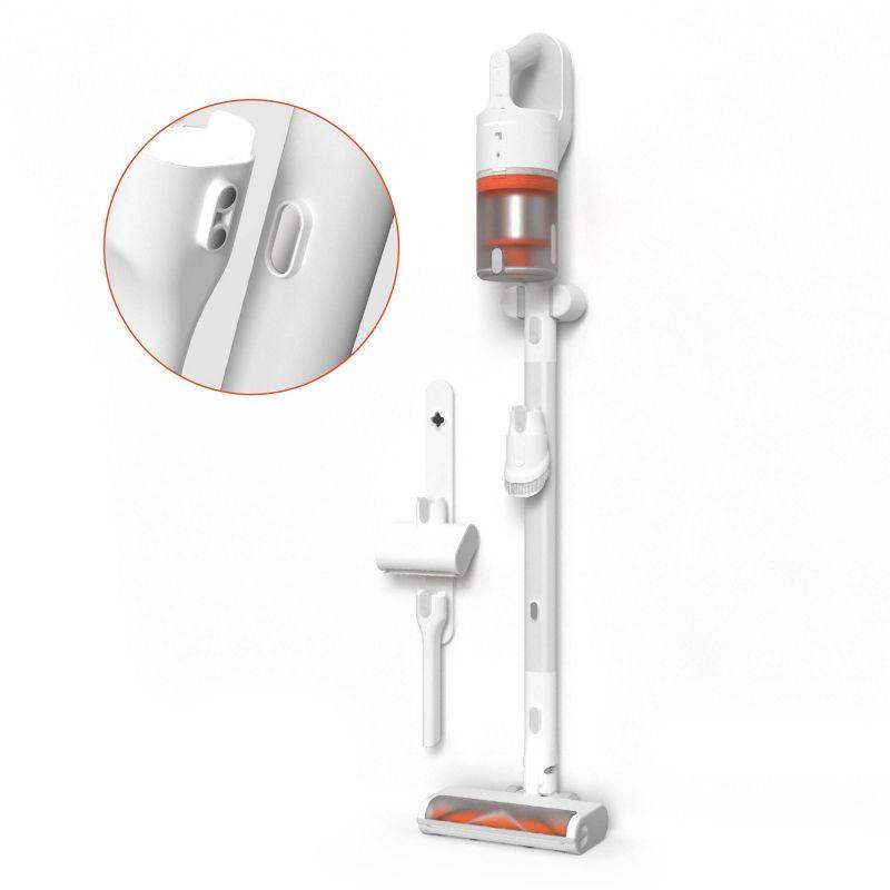 White Cordless Stick and Handheld Vacuum with HEPA Filter