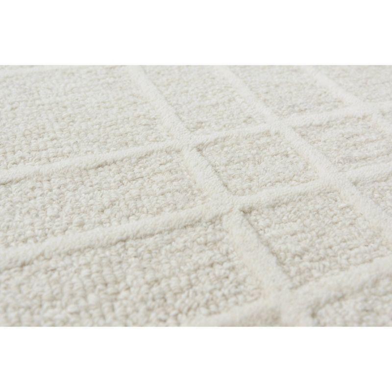 Alora Decor 7'9"x9'9" Lofton Rectangle Area Rug Ivory