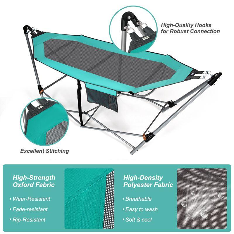 Arlmont & Co. Chrisshanno 1 Person Classic Hammock with Stand
