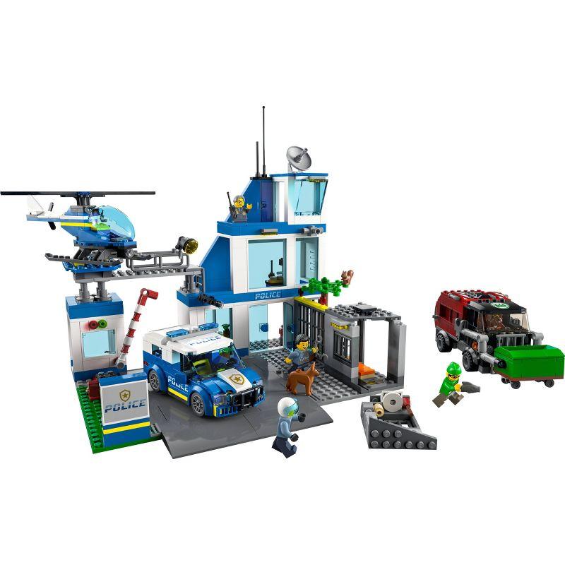 LEGO City Police Station Truck Toy & Helicopter Set 60316