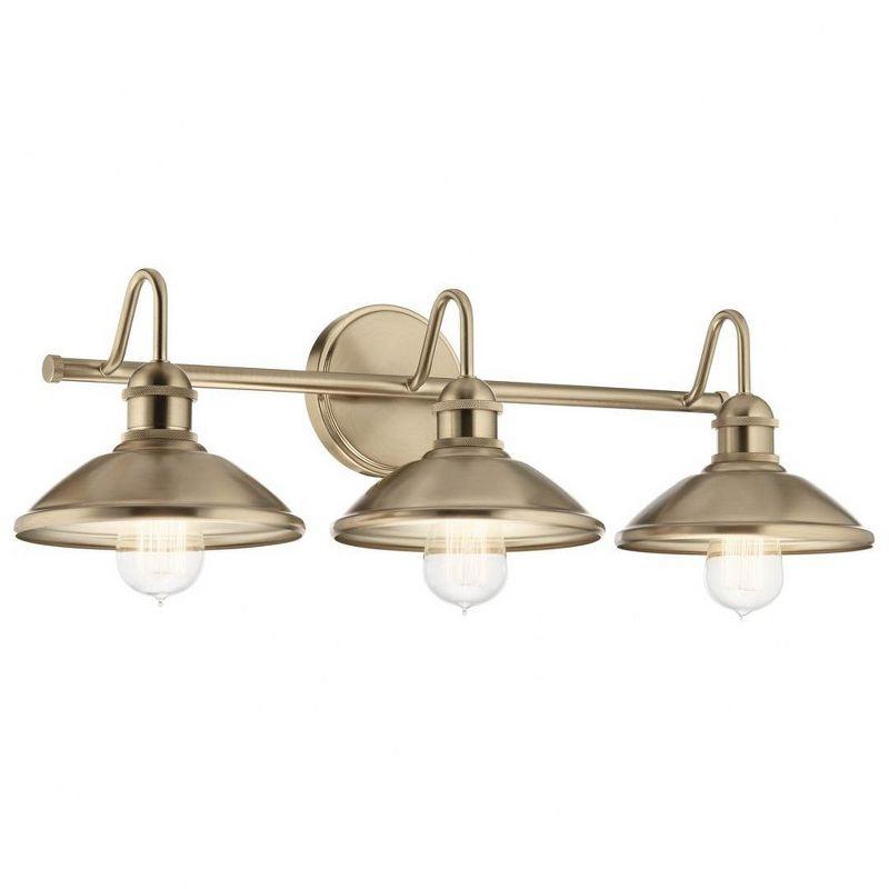 Kichler Lighting Clyde 3 - Light Vanity in  Champagne Bronze