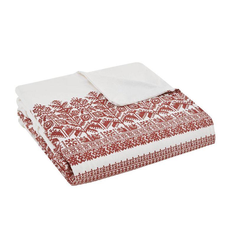 INK+IVY Mila Cotton Duvet Cover Set with Chenille Tufting