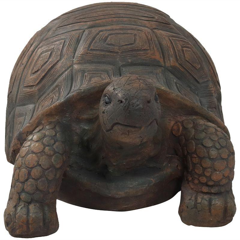 Sunnydaze Indoor/Outdoor Lifelike Large Tanya the Tortoise Patio Garden Yard Entryway Decorative Statue - 20"