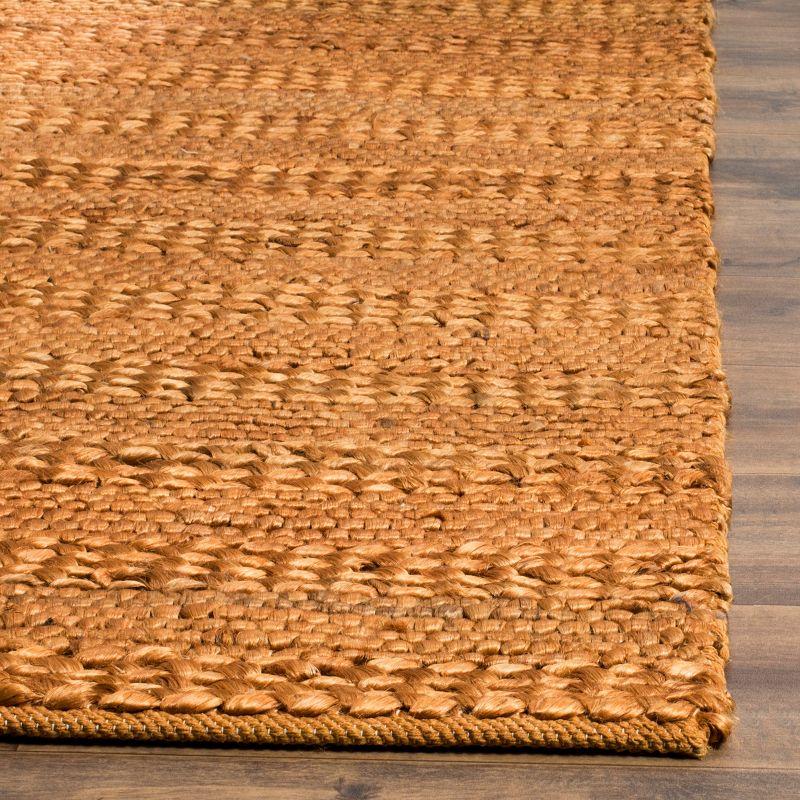 Eco-Smart Striped Handmade Gold Area Rug