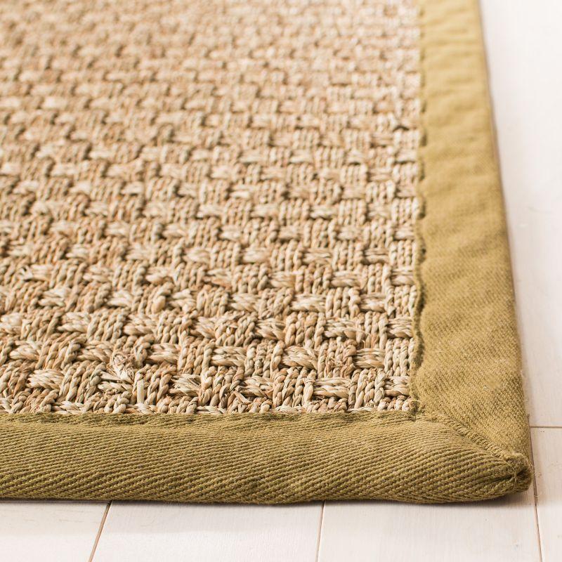 Natural Fiber NF114 Power Loomed Indoor Area Rug - Natural/Olive - 9'x12' - Safavieh