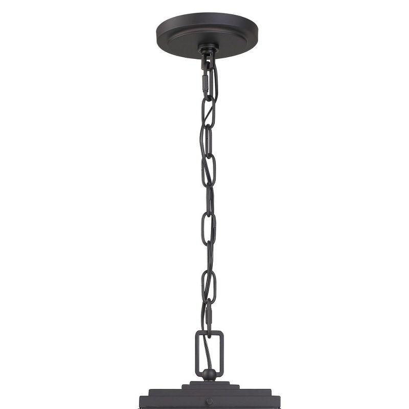 Crystorama Lighting Byron 3 - Light Pendant in  Matte Black