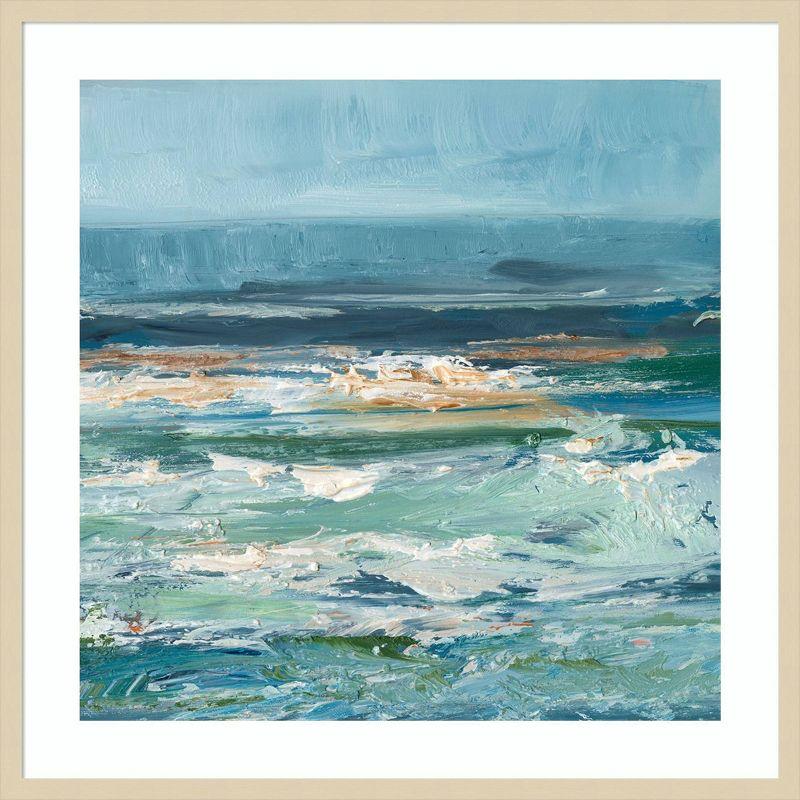 Amanti Art Pacific Whitecaps II by Ethan Harper Framed Wall Art Print