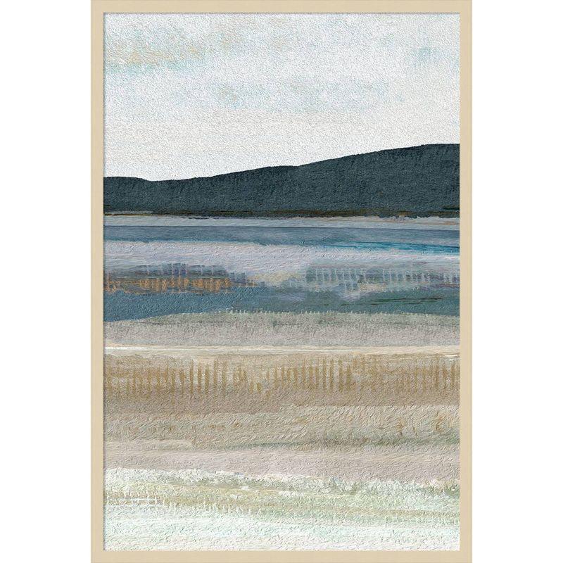 Amanti Art Saltwater Bay III by Flora Kouta Framed Wall Art Print