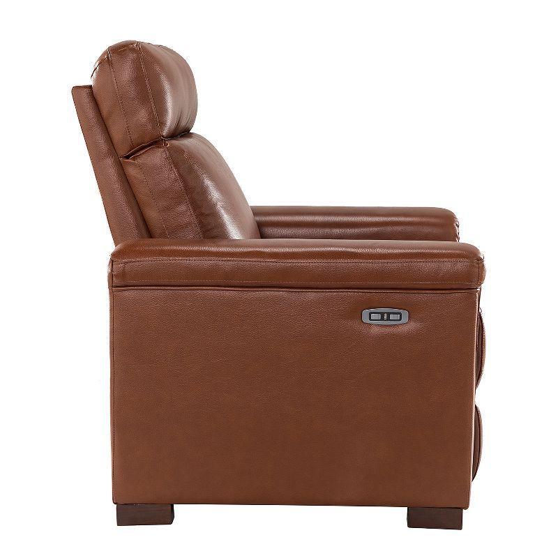 Adela 36.02" Wide Genuine LeatherPower Recliner