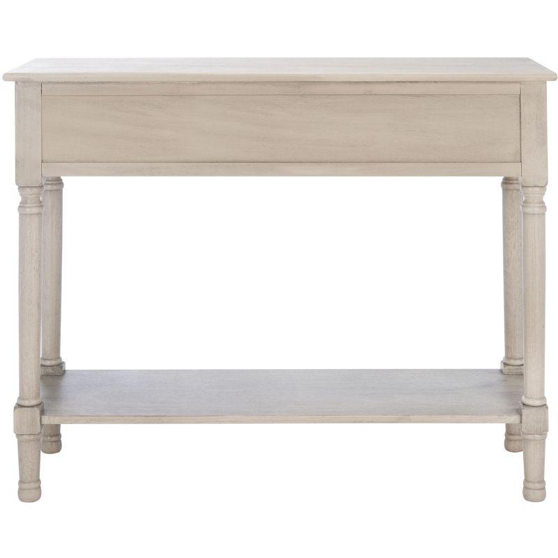 Tate 2 Drawer Console Table - Greige - Safavieh