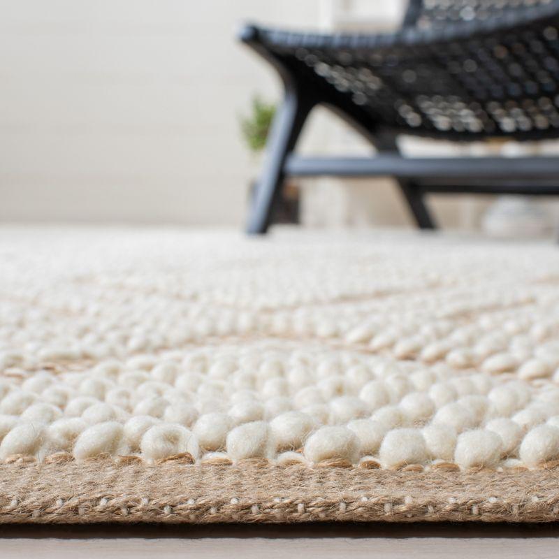 Natura NAT107 Hand Woven Area Rug - Natural/Ivory - 3'x5' - Safavieh.