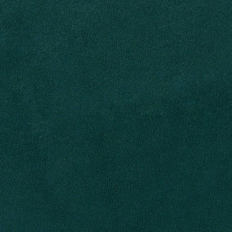 Chaela Velvet Metal Ottoman Green/Gold - Baxton Studio: Luxurious Footstool, Modern Bench Design