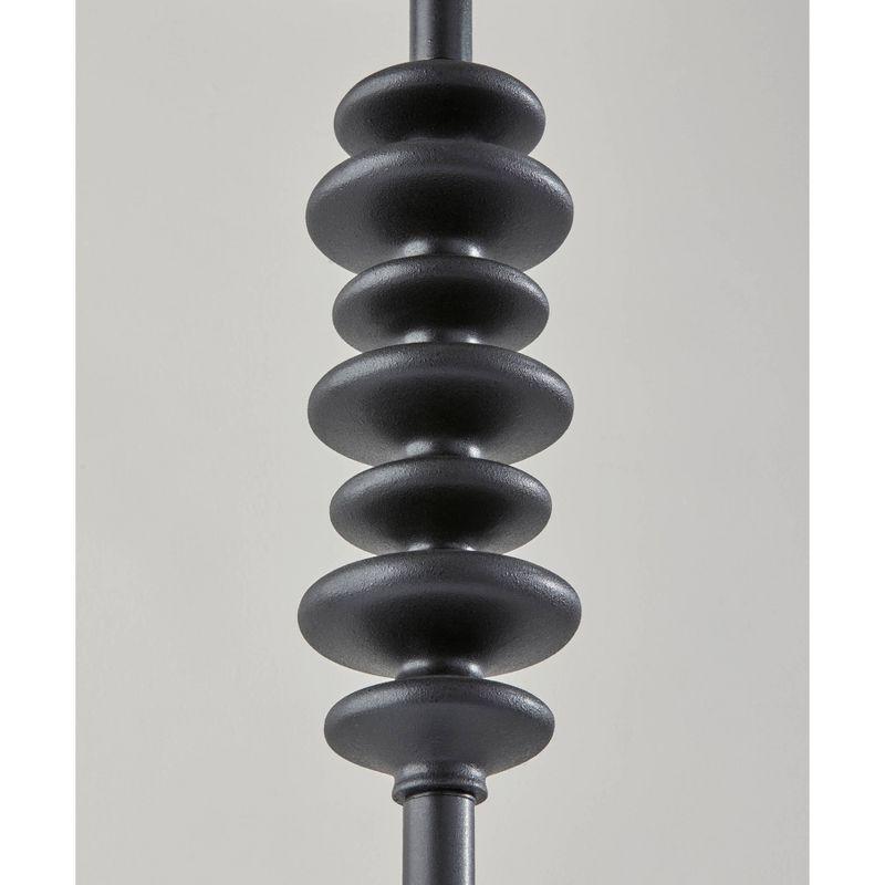 Beatrice Floor Lamp Black - Adesso: Contemporary Design, 68" Tall, Rotary Switch