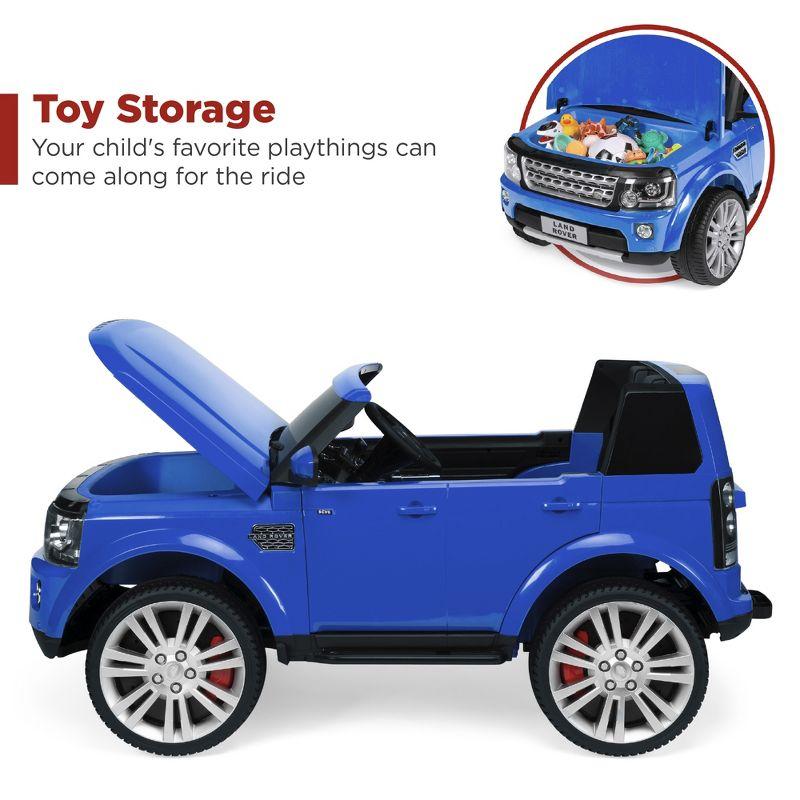 Best Choice Products 12V 3.7 MPH 2-Seater Licensed Land Rover Ride On Car Toy w/ Parent Remote Control