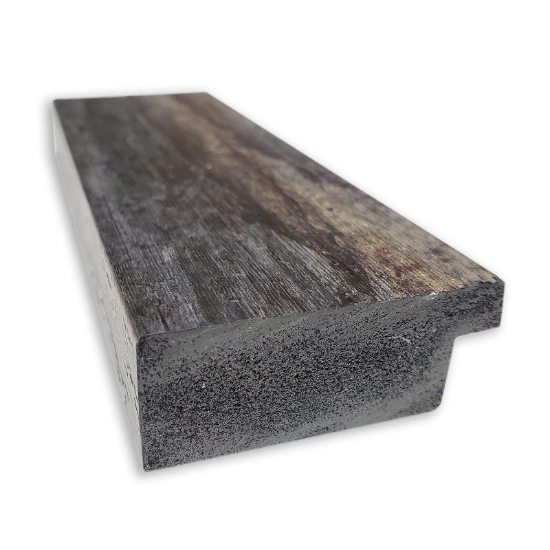 Amanti Art Natural Cork Board Framed Bark Rustic Char Narrow Bulletin Board 27 in. x 19 in.