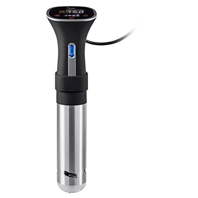 Monoprice 800W Black and Silver Sous Vide Immersion Cooker with LED Screen