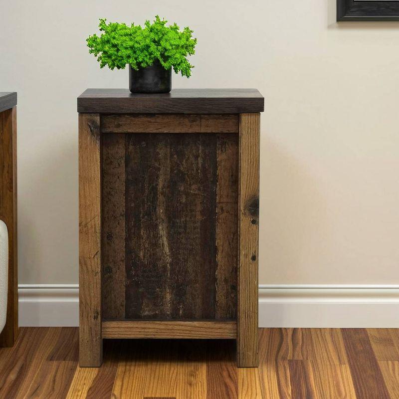 Home Design Bristol Nightstand Vintage Oak