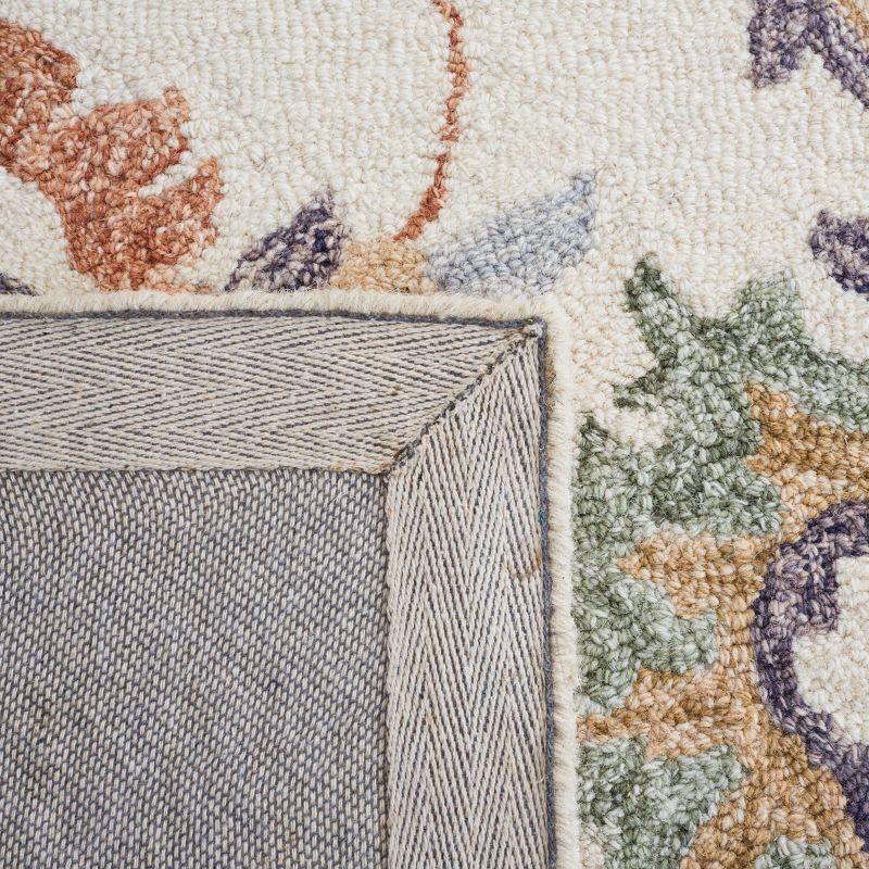 Metro MET354 Hand Tufted Indoor Accent Rug - Ivory/Green - 3'x5' - Safavieh