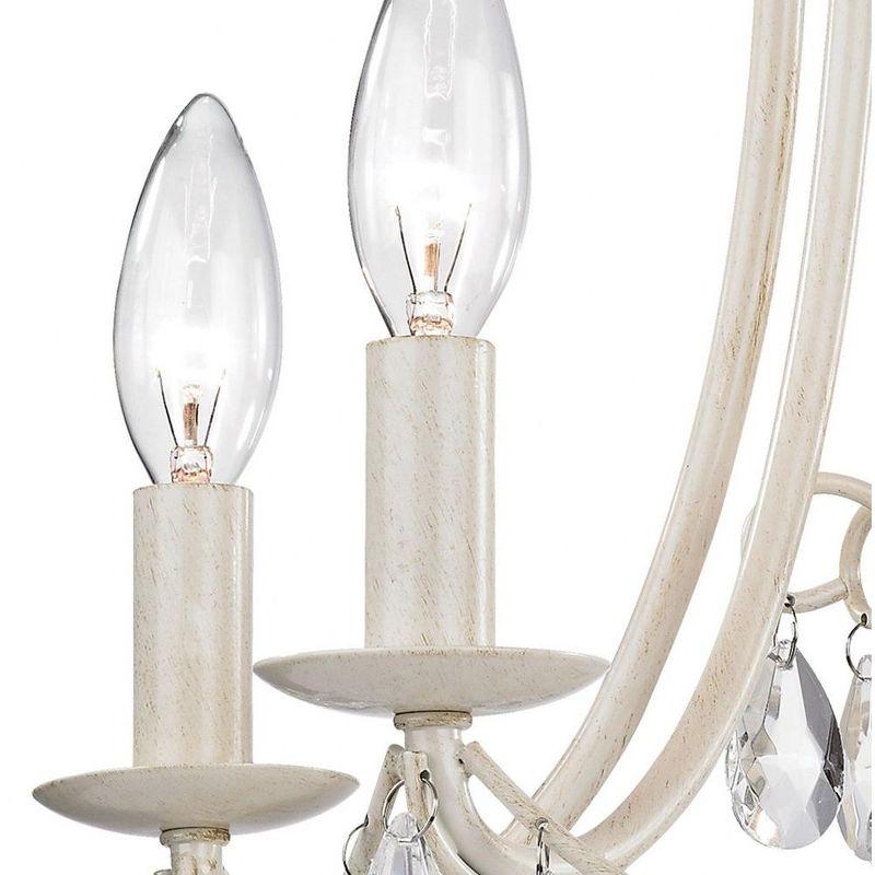 Elk Home Mini Victorian 5 - Light Chandelier in  Antique Cream