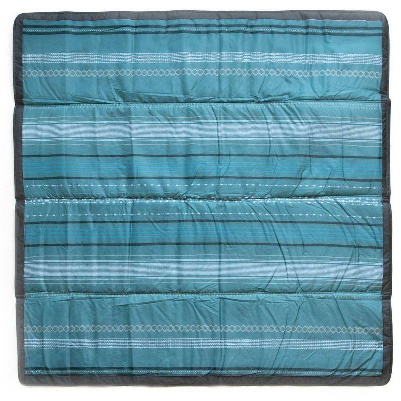 Shoreline Stripe Water-Resistant Outdoor Blanket