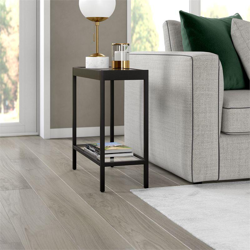 24 Inches Black Side Table - Henn&Hart