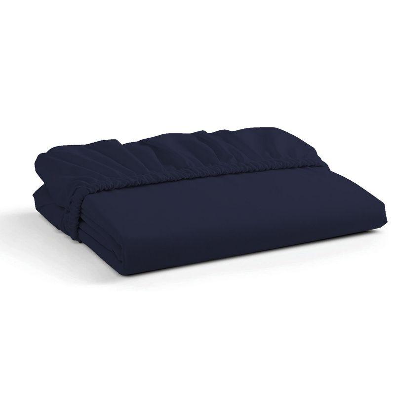 Color Sense 100% Cotton Ultra-Light Fitted Sheet
