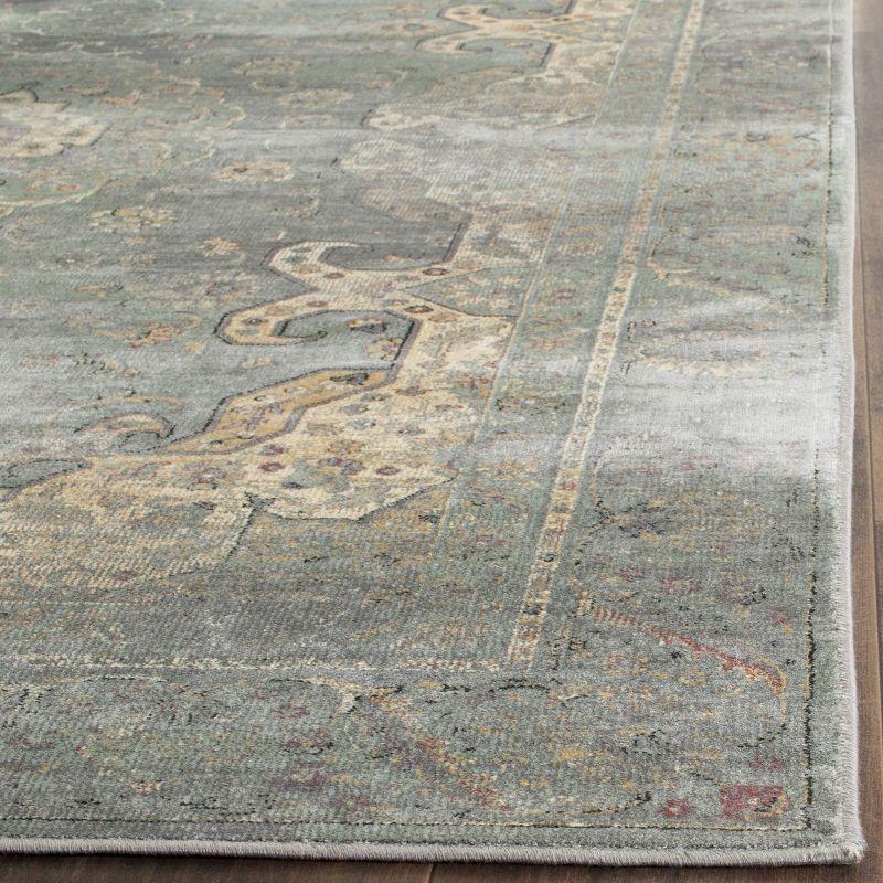 Vintage VTG137 Power Loomed Indoor Accent Rug - Grey/Multi - 3'3"x5'7" - Safavieh.