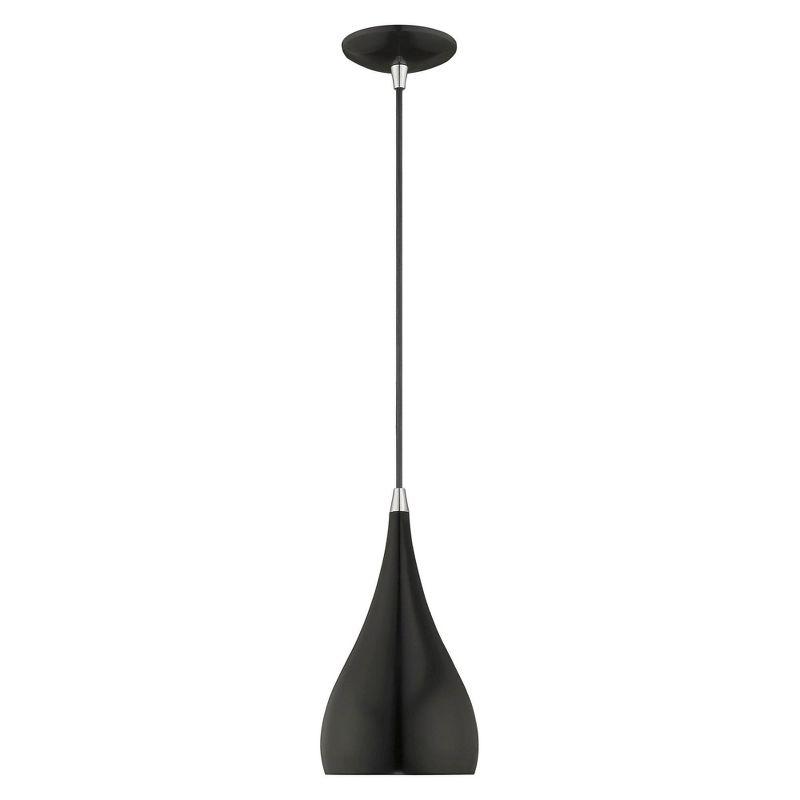 Schultz Single Light Metal Dimmable Pendant