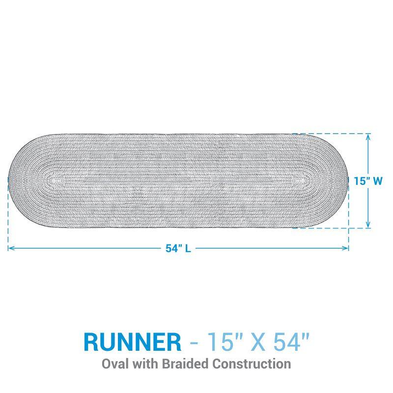 Park Designs Cumin Spice Bin Braided Table Runner 15" X 54"